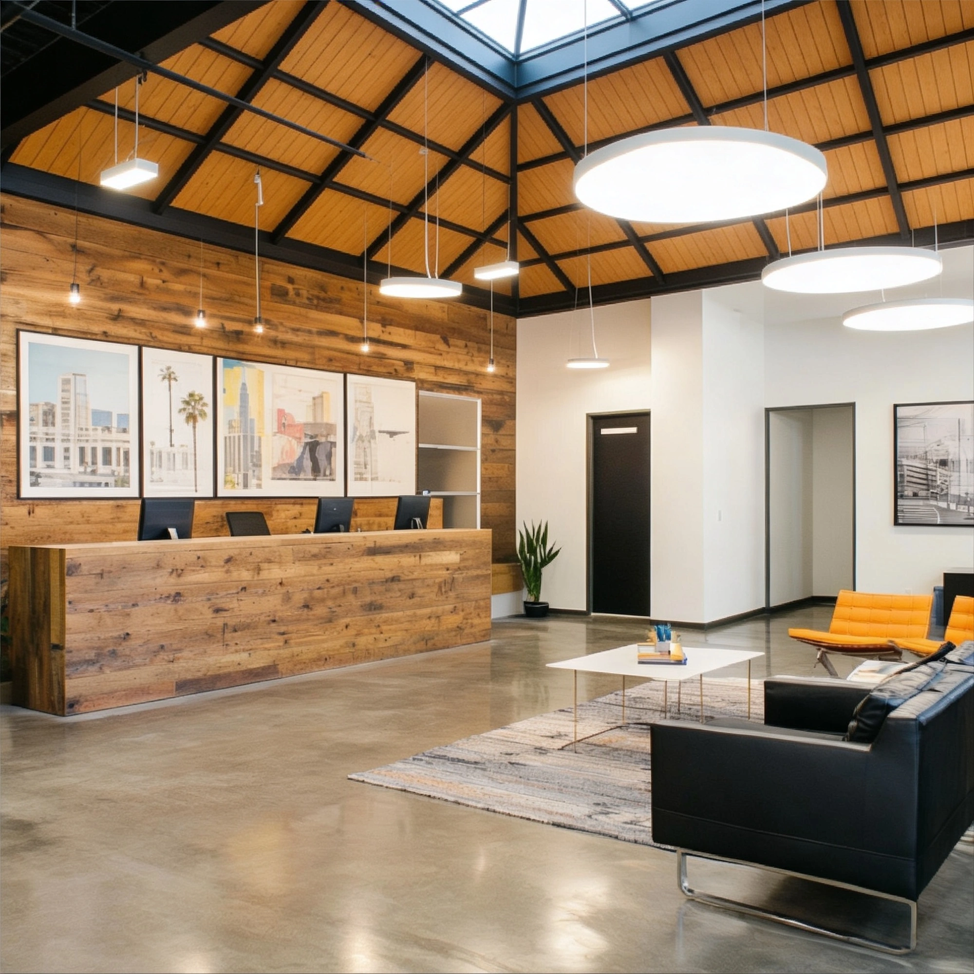  commercial office remodeling and reception renovation in Downtown Los Angeles and Burbank